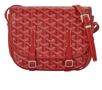 Belvedere PM, &pound;1,500, Handbags, Red, Coated Canvas/Leather, Front view